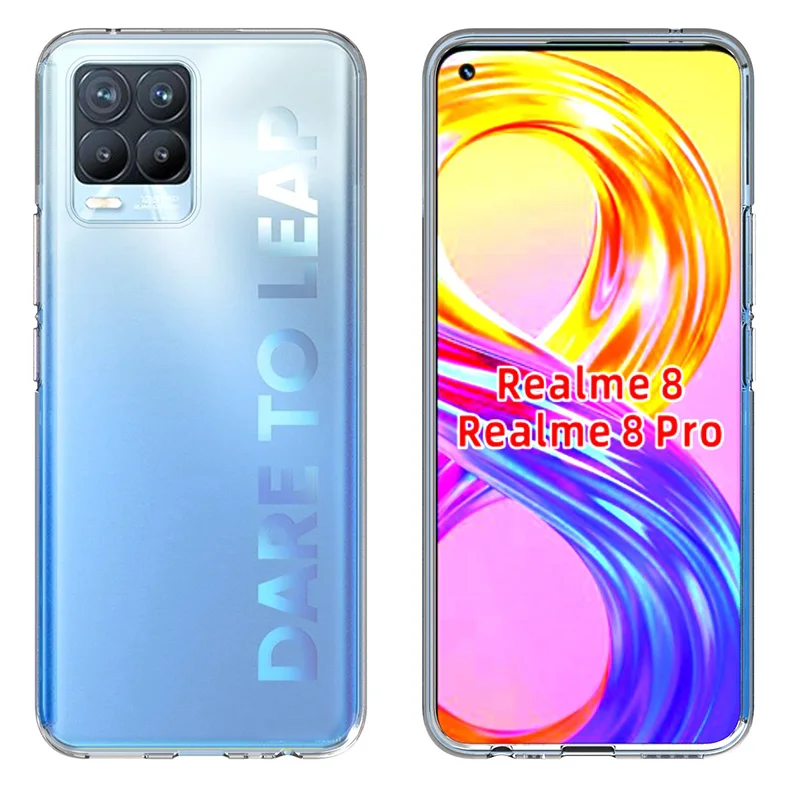 Ультра тонкий чистый мягкий чехол для OPPO Рино 4 10X зум 5G Z 2F Realme 6 8 C21 C3 A31 X50 Pro Q X2 X3 XT A9