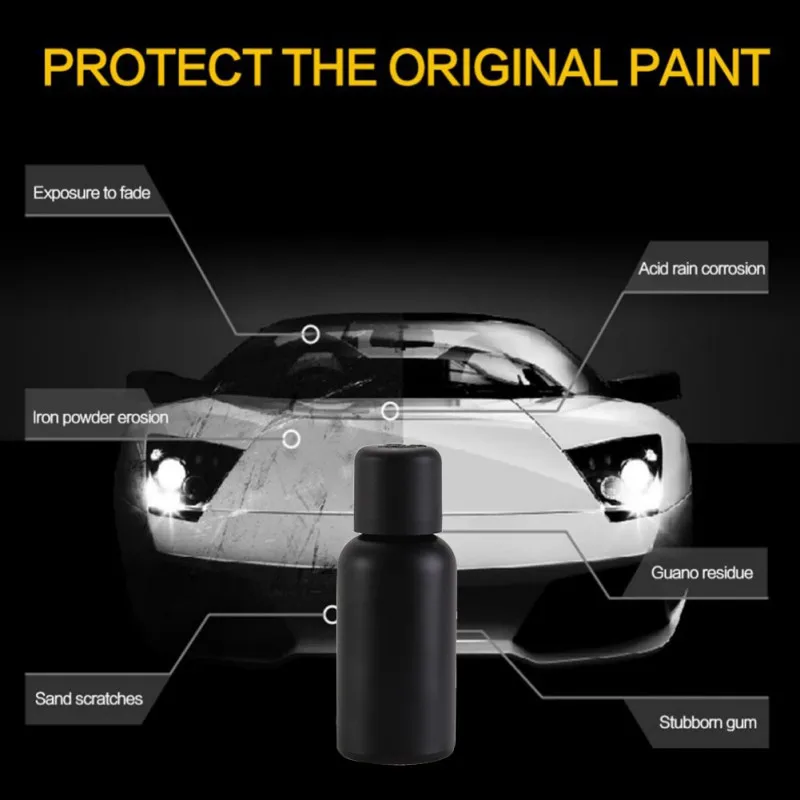 New 30ml 9H Auto Oxidation Liquid Ceramic Jacket Super Hydrophobic Glass Coating Set Anti-corrosion |