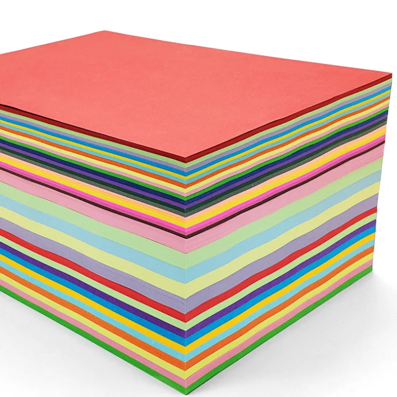 Цветная бумага A4 цветная копировальная для детей сделай сам с оригами ручной