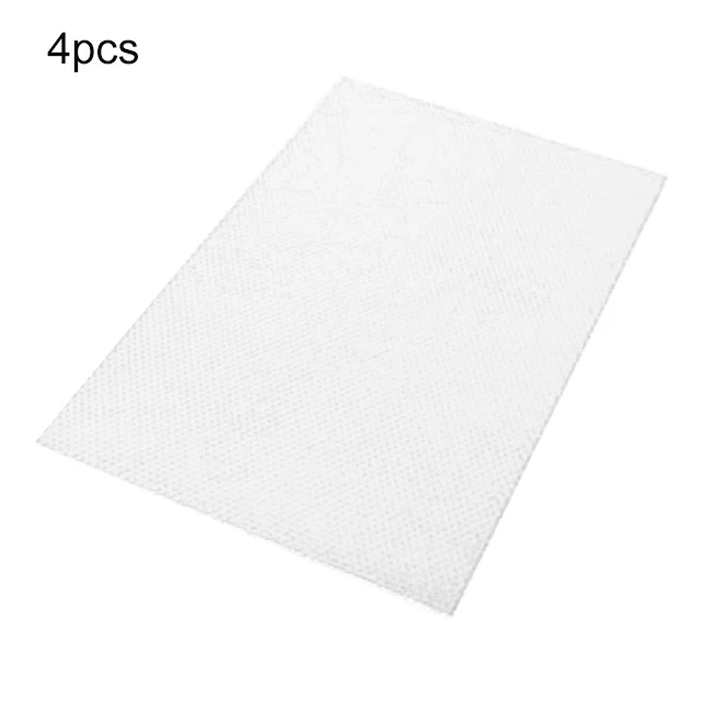 Transparent 4PCS 4 шт./1 шт. Экологичные водонепроницаемые подушечки для холодильника антибактериальные противообрастающие плесени против мороза влагопоглощающие подушечки - Цвет: Transparent 4PCS
