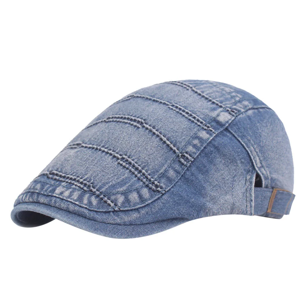 Мужская и женская плоская кепка Newsboy Baker береты Duckbill Golf Driving Cabbie Hat boinas masculinas tocas e gorros masculino inverno