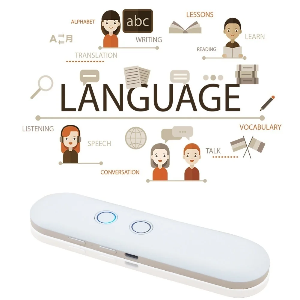 Умный переводчик ручной в режиме реального времени двусторонний язык текст фото