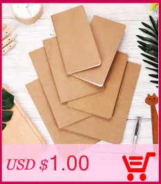 1 шт. A6 Kawaii PVC блокнот Bullet Journal Sketchbook милый дневник еженедельник блокнот офисные школьные канцелярские принадлежности 016033
