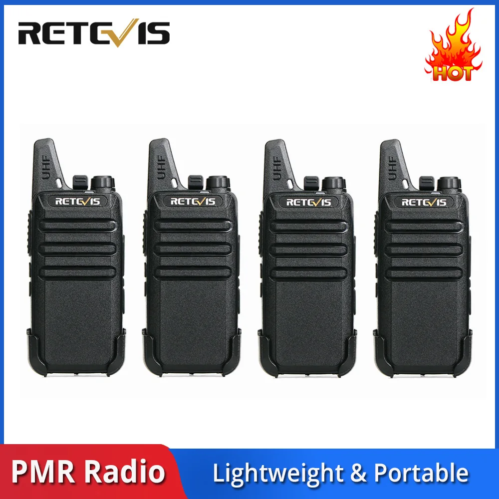 Мини рация RETEVIS RT622 RT22 4 шт.|am transceiver|walkie talkie transceiverwalkie |
