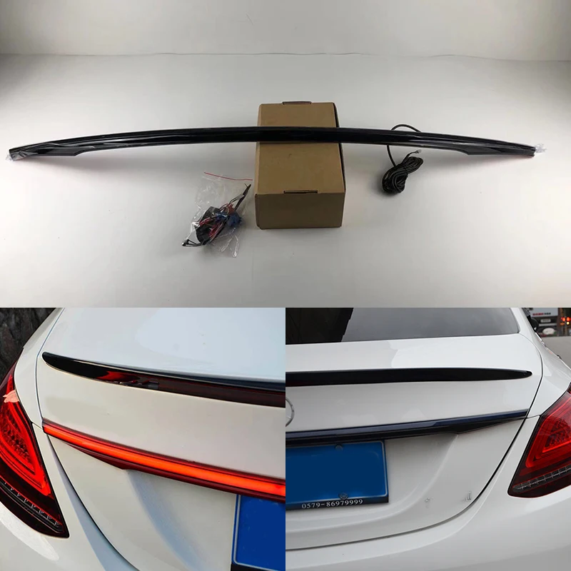 

Задний фонарь для benz C class 2016-2020, дымчатый, черный, светодиодный