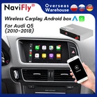 Navifly Беспроводная зеркальная камера заднего вида Android для Audi Q5 2010-2018 MMI 2G 3G IOS AirPlay GPS авто телефон
