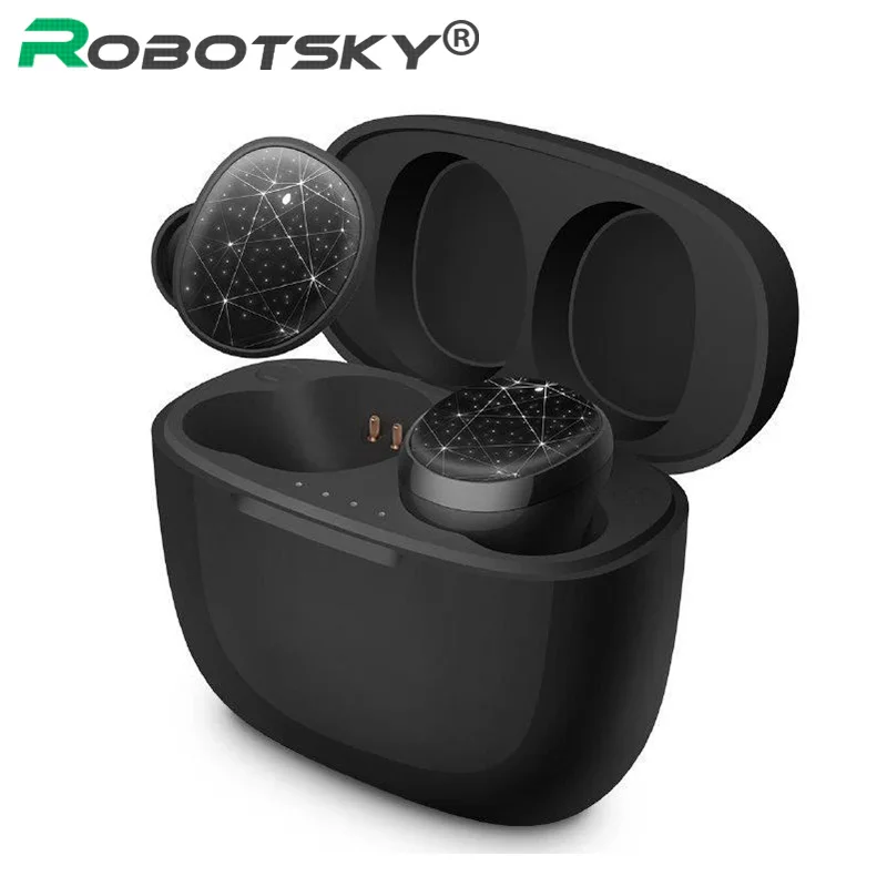 TWS PX6 беспроводные наушники Новые Bluetooth V5.0 Мини спортивная Гарнитура 3D стерео звук наушники 100 метров передача с двойным микрофоном