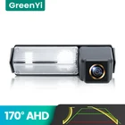 GreenYi 170  AHD 720P траектория Автомобильная камера заднего вида для Mitsubishi Pajero Sport Pajero Dark Night Vision Reverse Reversing 4 pin автомобильная парковка