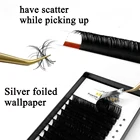 Ресницы Abonnie индивидуальные для наращивания, накладные ресницы 0,05, 0,07, мм, 16 мм, сибирские норковые ресницы для наращивания