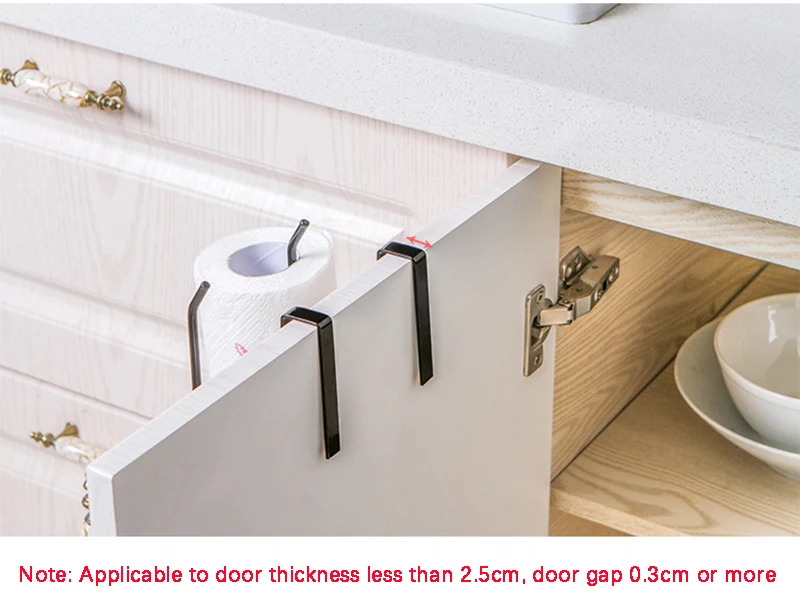 Кухонная подставка для полотенец настенная вешалка домашний шкаф дверной крючок