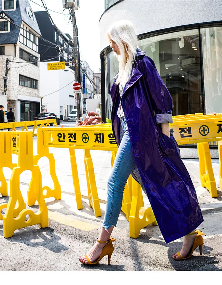 Ветровка средней длины для женщин Новинка 2019 года сезон весна-осень ветровка в