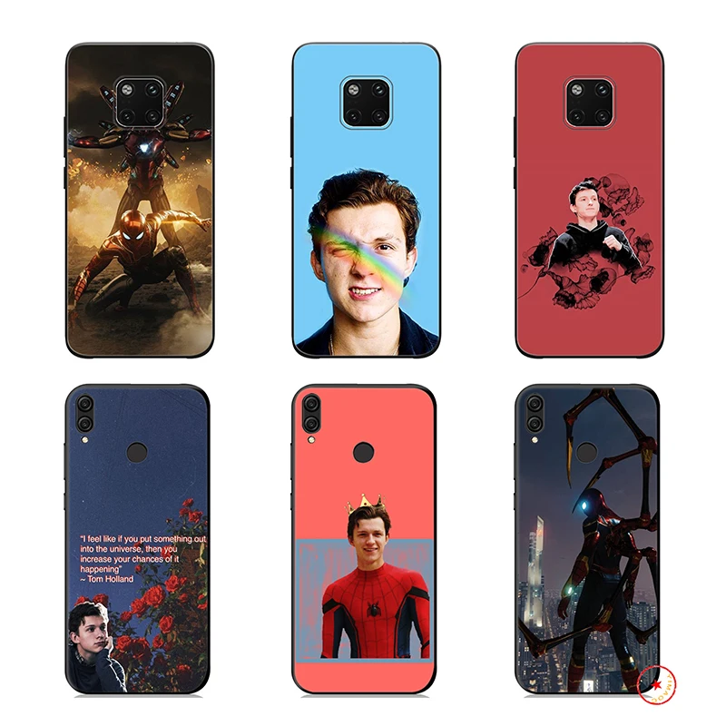 Том Холланд Человек-паук Мягкий силиконовый чехол для huawei mate 30 20 10 Lite Pro Honor Nova 3 3i 4