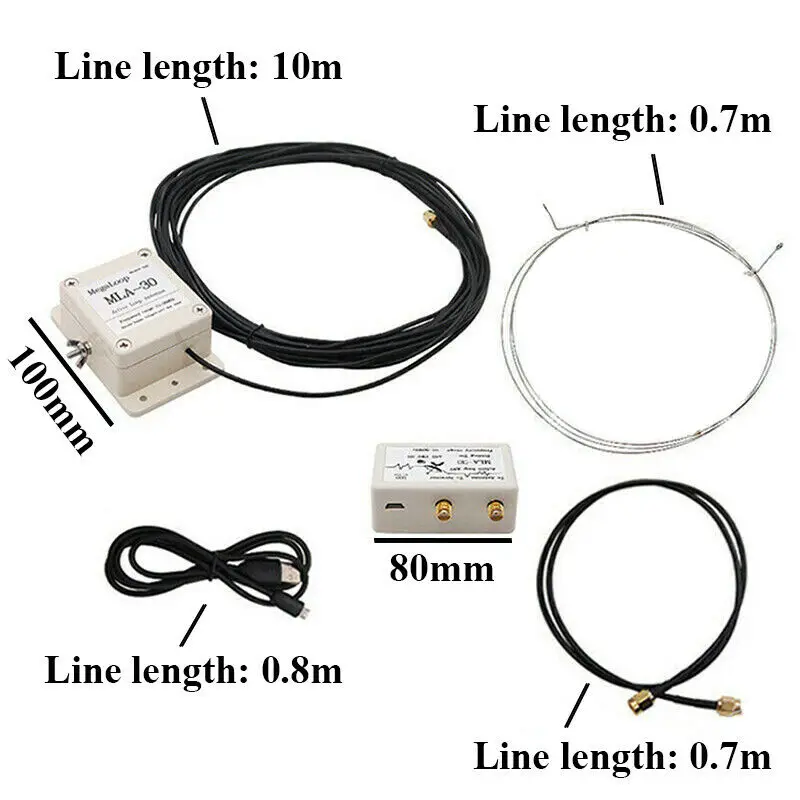 Фотопетлевая антенна активная приемная с низким уровнем шума эрекционная для