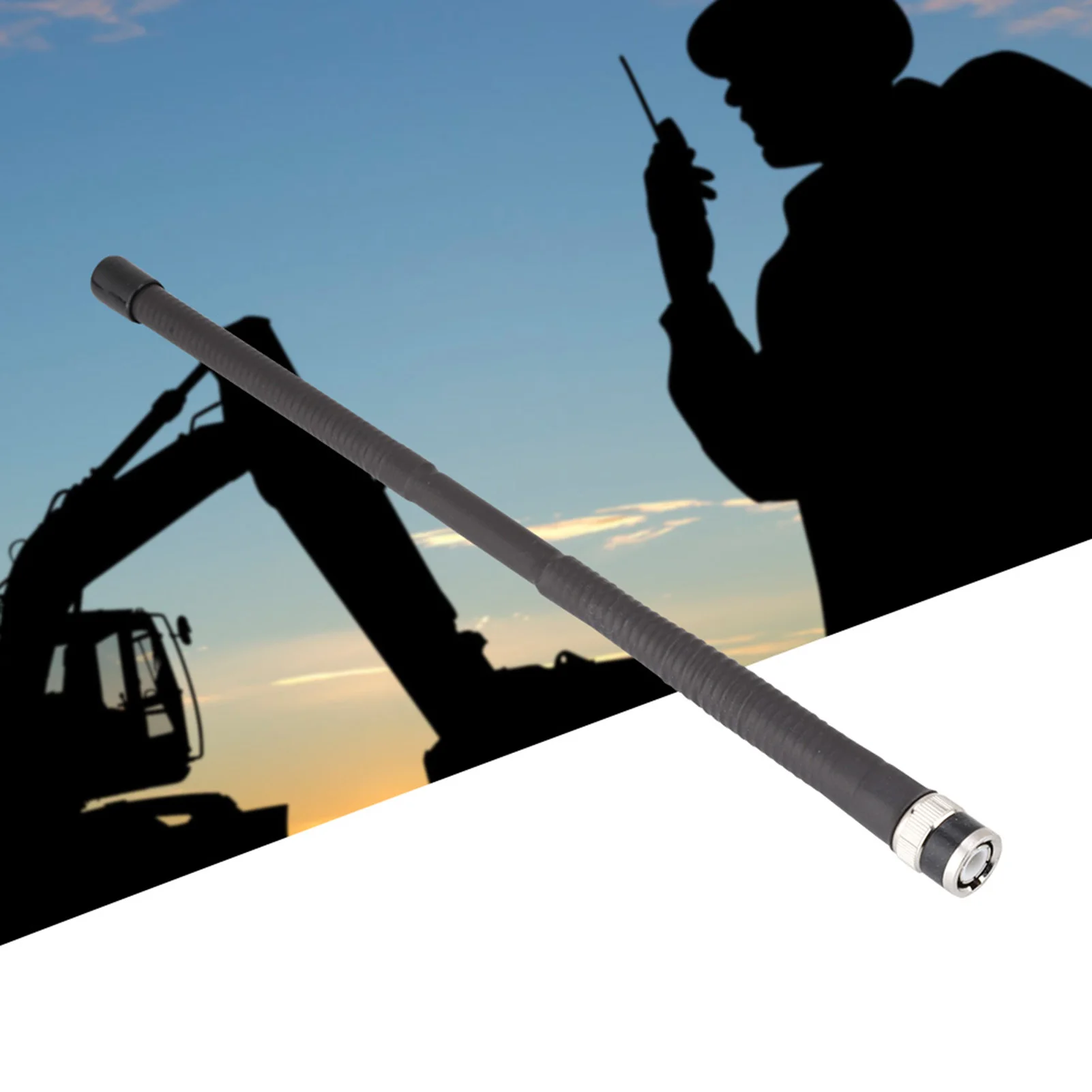 27MHZ BNC Connector Walkie-talkie Antenna For EF Johnson/Vertex Standard