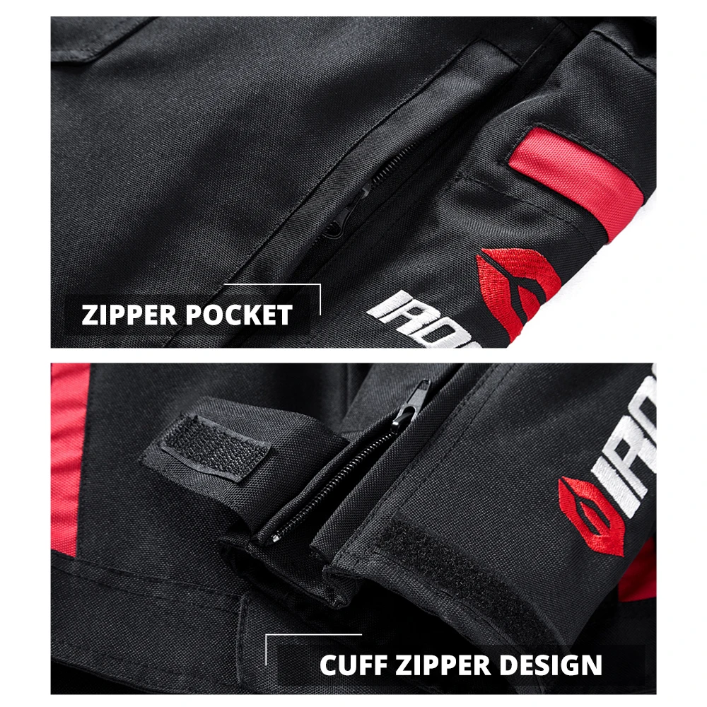 Мужская мотоциклетная куртка с защитой от ветра светоотражающий для мотокросса