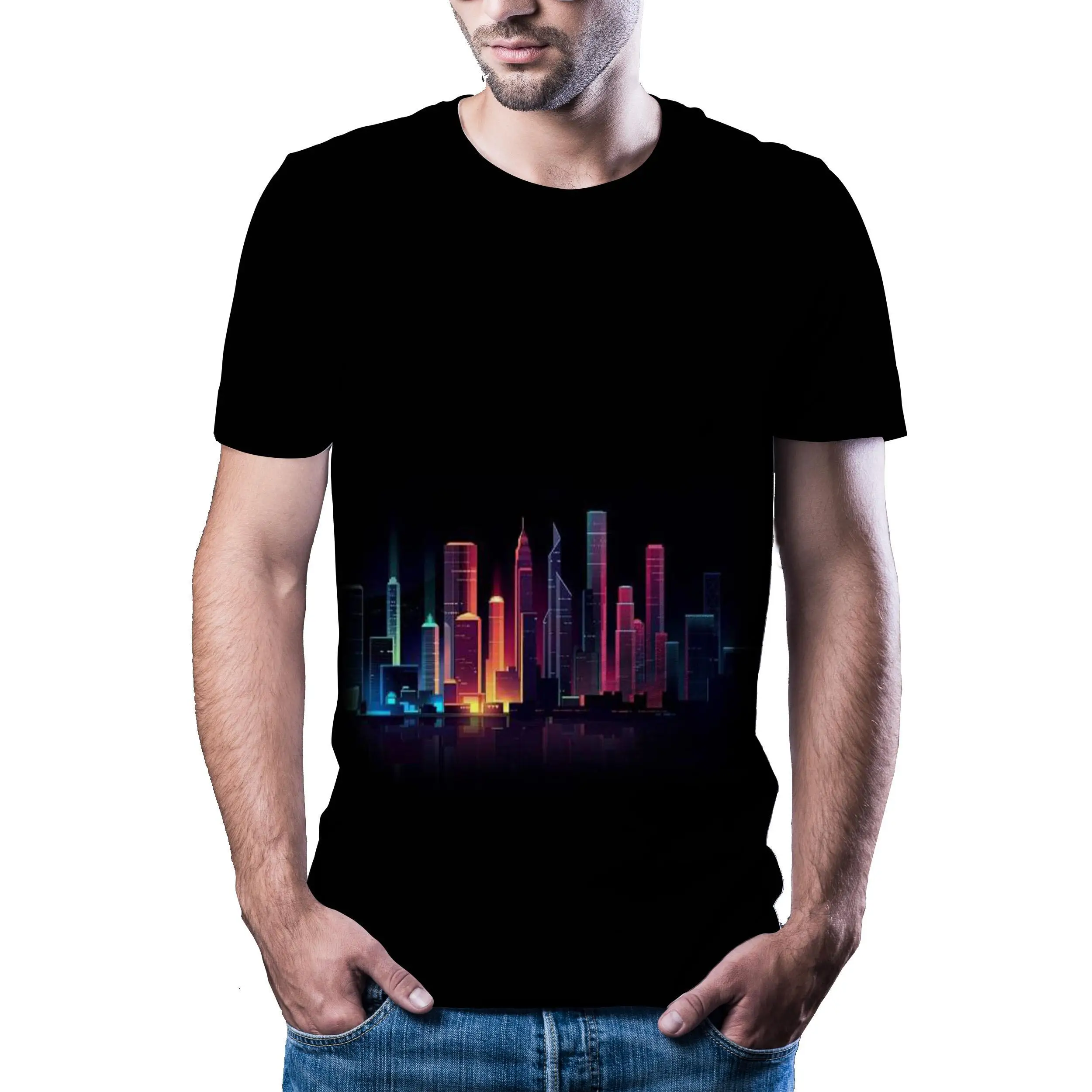 

2020 Hottest New Funny T -Shirt Hip Hop Men 'S /Women 'S 3d Printing T -Shirt Short Sleeve Original Accommodation Style T -Shirt