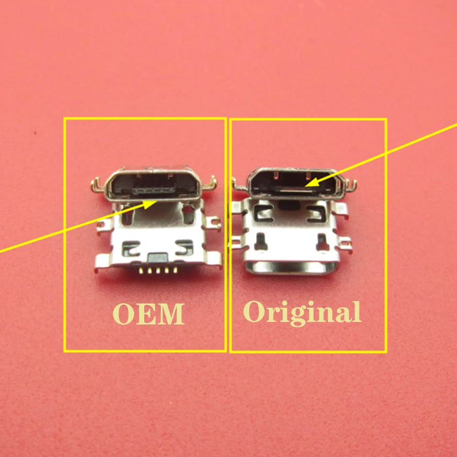 1 шт. сменный порт для зарядки Alcatel One Touch Pop 3 OT5025 5025 5025D Micro разъем USB