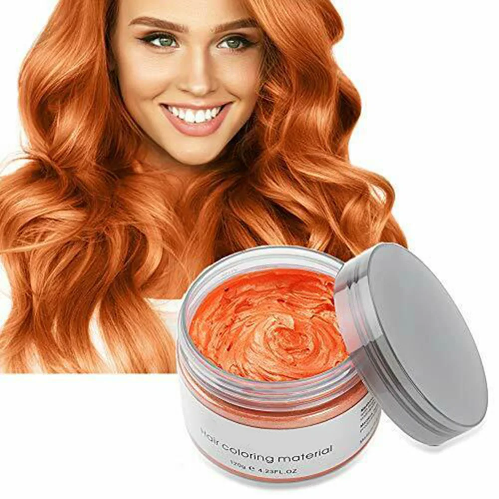 Оптовая Продажа унисекс DIY Краска для волос воск краска грязи крем Временное