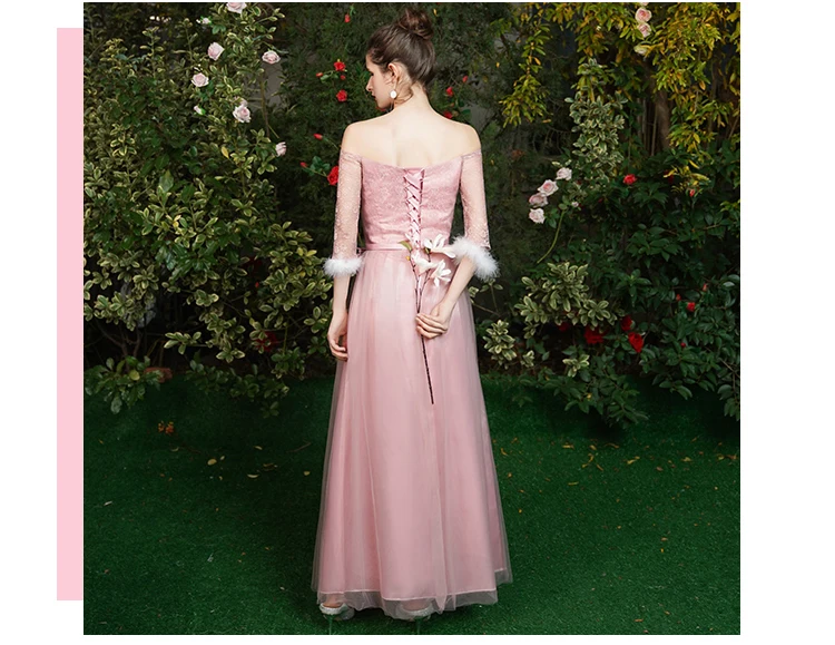 Свадебные платья невесты из тюля розовые элегантные с вырезом лодочкой а силуэт