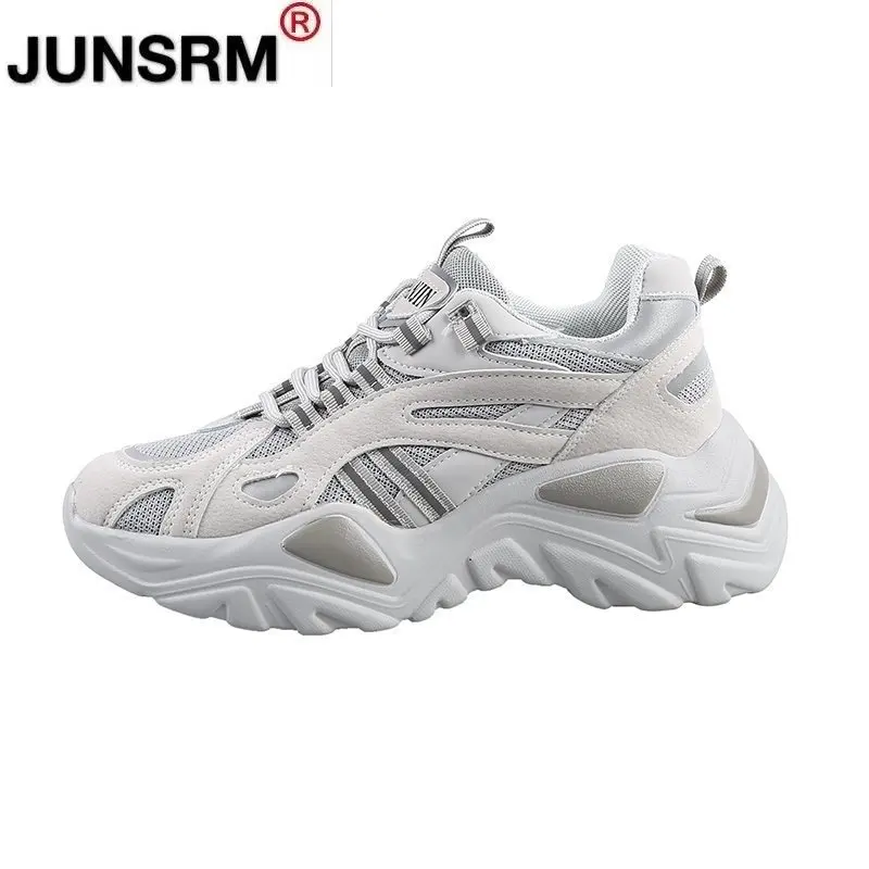 

Women Platform Chunky Sneakers Fashion Lace Up Casual Shoes Woman Tennis Basket Female Autumn Vulcanized Shoes Zapatos Mujer