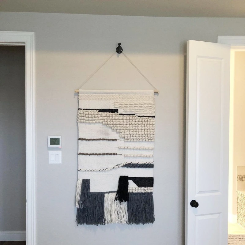 Промышленные железные трубки крючки для халата и полотенец настенный Декор дома