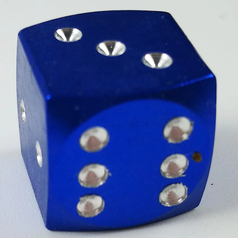 

4Pcs/pack Cars Tire Valve Stem Caps Aluminum Dice Shaped Waterproof Dustproof Rims Airtight Cover Hot Selling Accessories