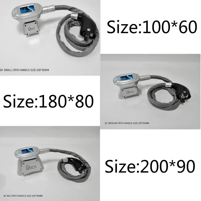 

2020 High Quality 3 Sizes Slimming Machine Use Handle Size100*60/size160*80/size200/size180*80