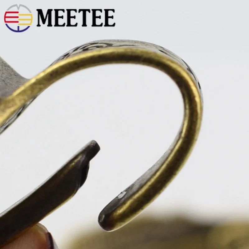 1 шт. ретро Твердый латунный автомобильный брелок с пряжками поясной кошелек