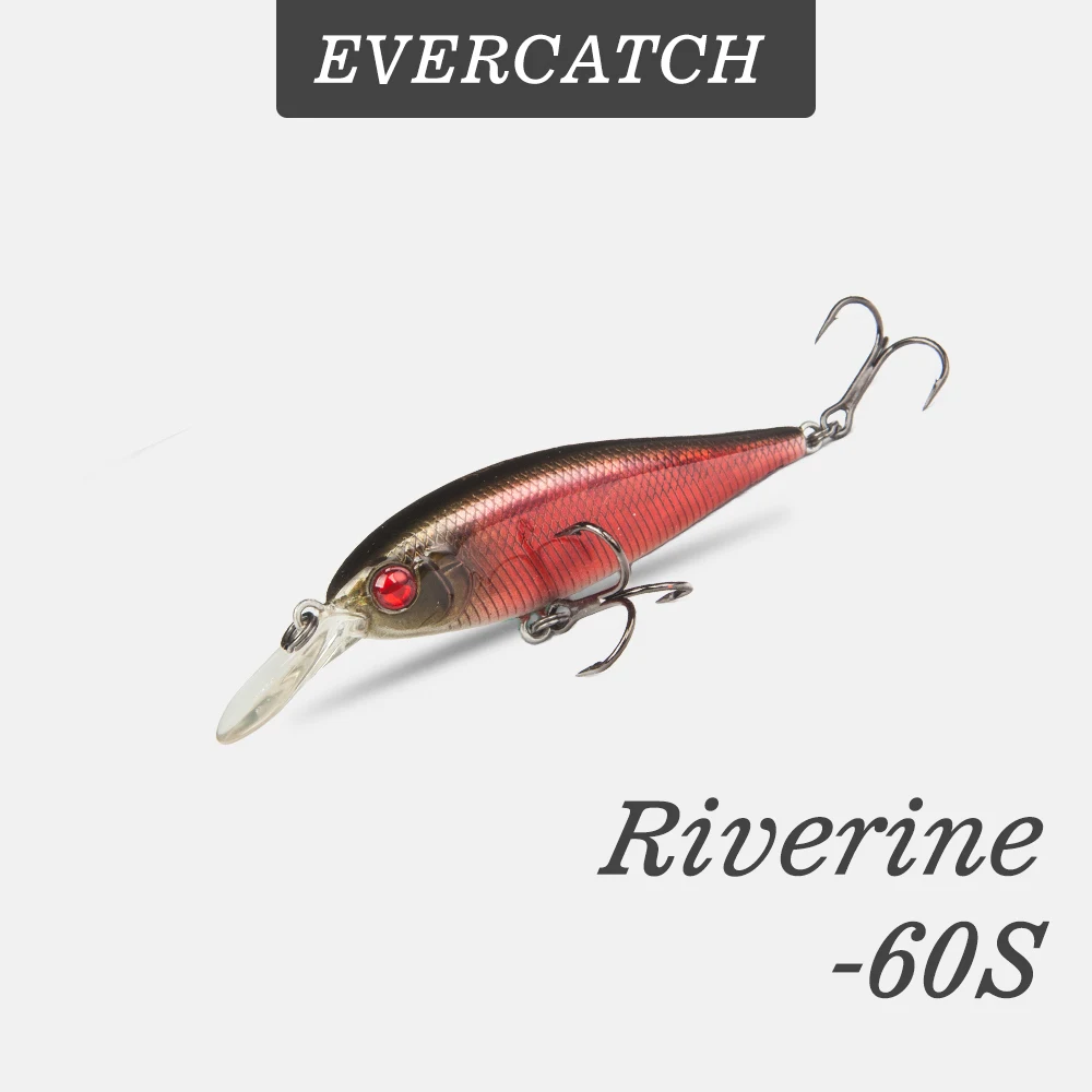 Evercatch речной 60 мм/5g мини отливной Джеркбейт погружная блесна rattlin рыболовные