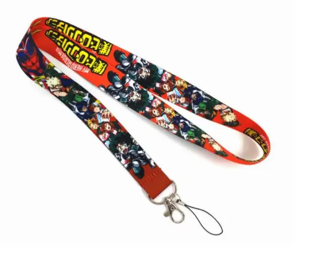 Ремешок на шею из японского аниме My Hero Academia Midoriya Izuku цепочка для телефона и ключей