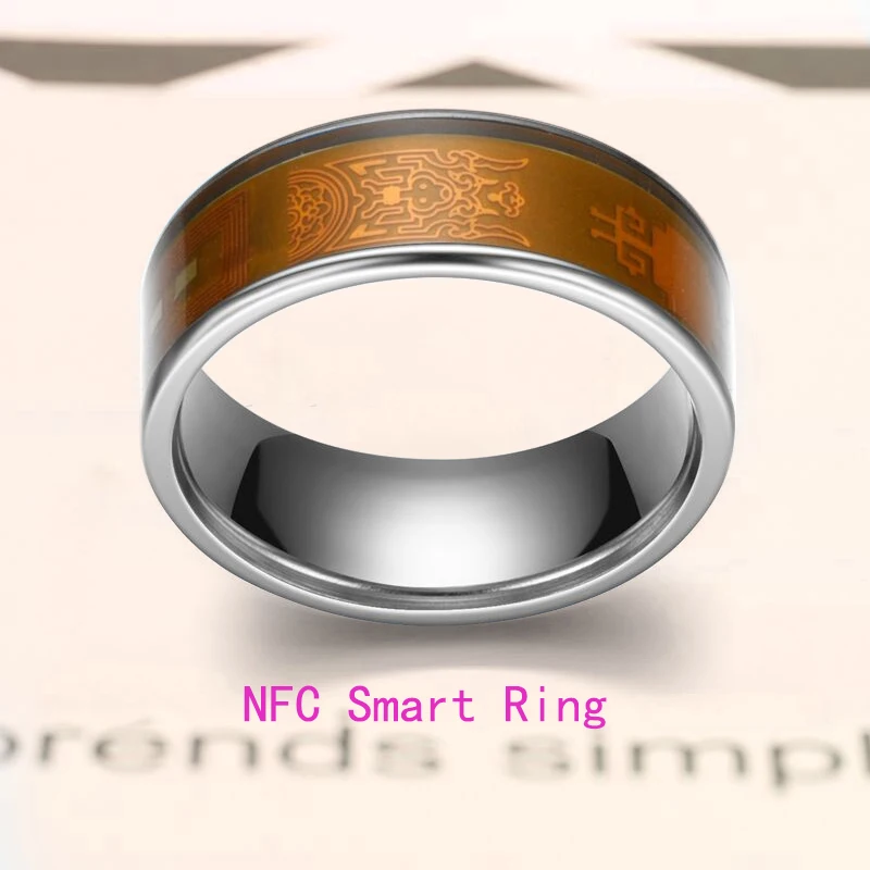 NFC умное кольцо многофункциональное водонепроницаемое умное волшебное умное кольцо для всех Android и Windows NFC мобильных телефонов. Размер