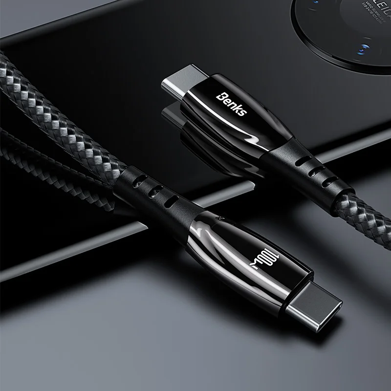 benks интерфейс type c 5a быстрый зарядн