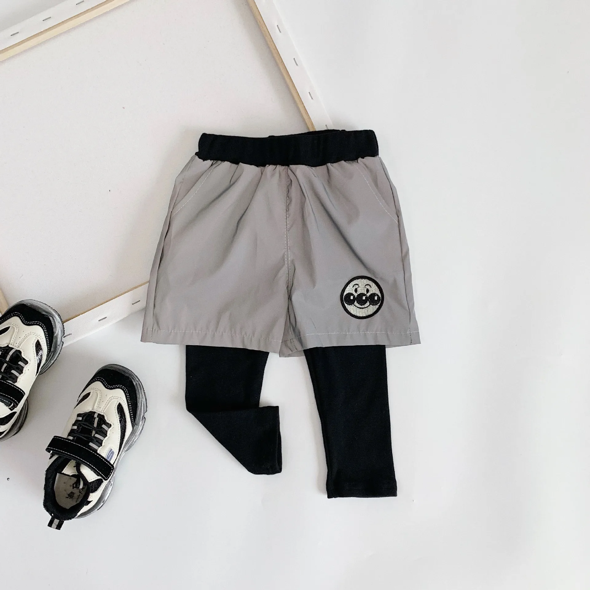 Children's Clothing Boys Sets 2019 Autumn Fashion New Kids Reflective Jackets Toddler Casual Hooded Coat+pants 2pcs | Детская одежда