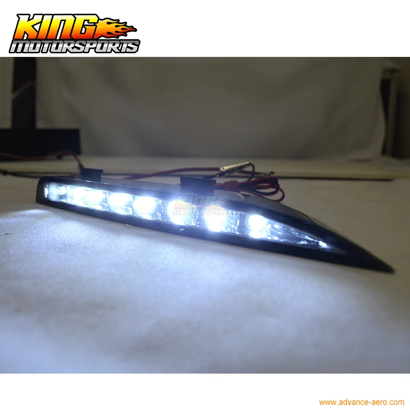 Подходит для 06 15 Civic 4Dr RR стиль DRL дневная ходовая лампа сигнальные огни комплект FD