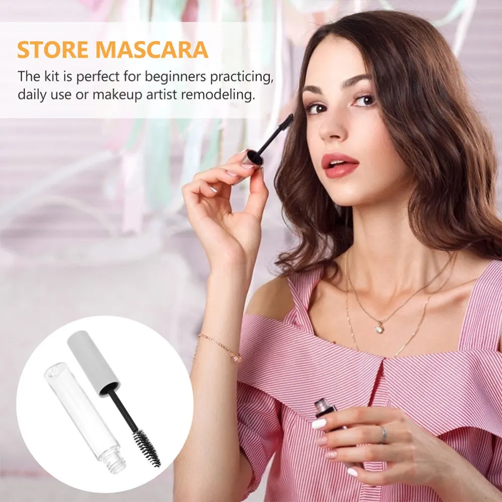 

11Pcs 10ml Mascara Containers Mascara Tubes Eyelash Cream Container Bottles