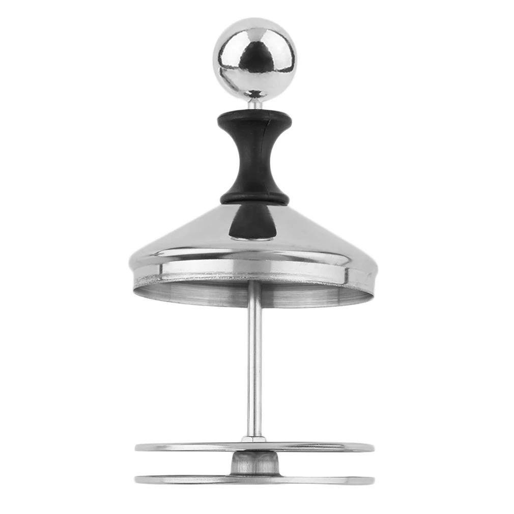 

New hot sale large capacity of 400cc Stainless Steel Double Mesh Foamer DIY Fancy Coffee Cream Milk Frother Drop shipping