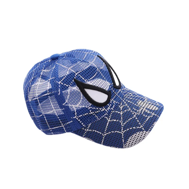 

Disney cartoon surrounding spider man new children summer Mesh Hat spider man baseball cap cartoon letter boy cap birthday gift