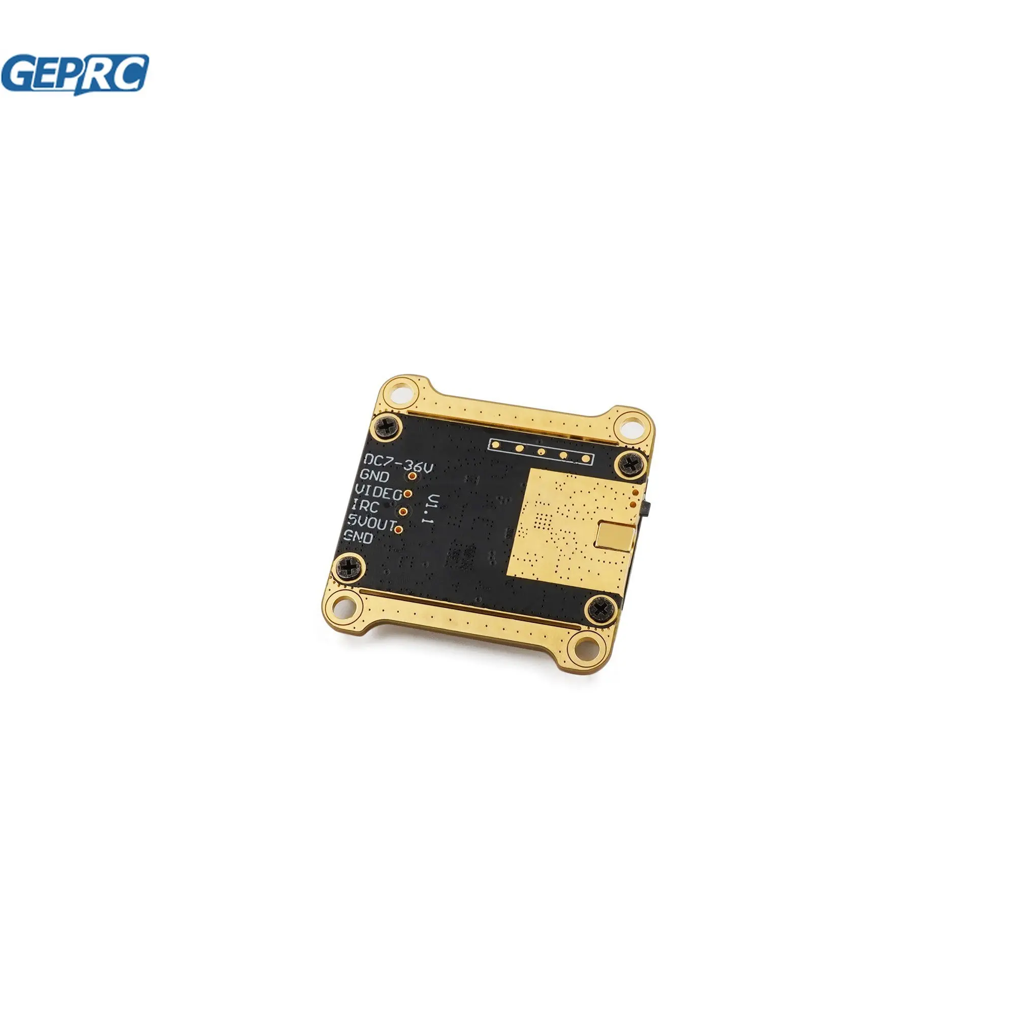 GEPRC-transmisor de v&iacute;deo ajustable RAD VTX para Dron RC FPV, 5,8G, 1,6 W, 40CH PITMode, 25mW, 200mW, 600mW, 1600mW, 30x30mm-4