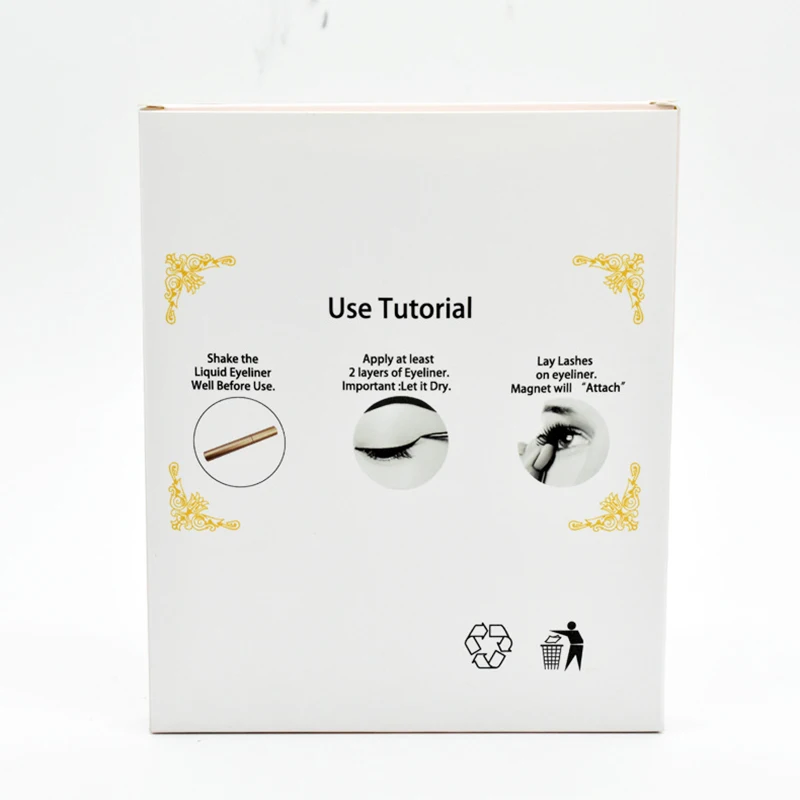 Новинка 5 пар накладные ресницы магнитная подводка для глаз набор магнитный