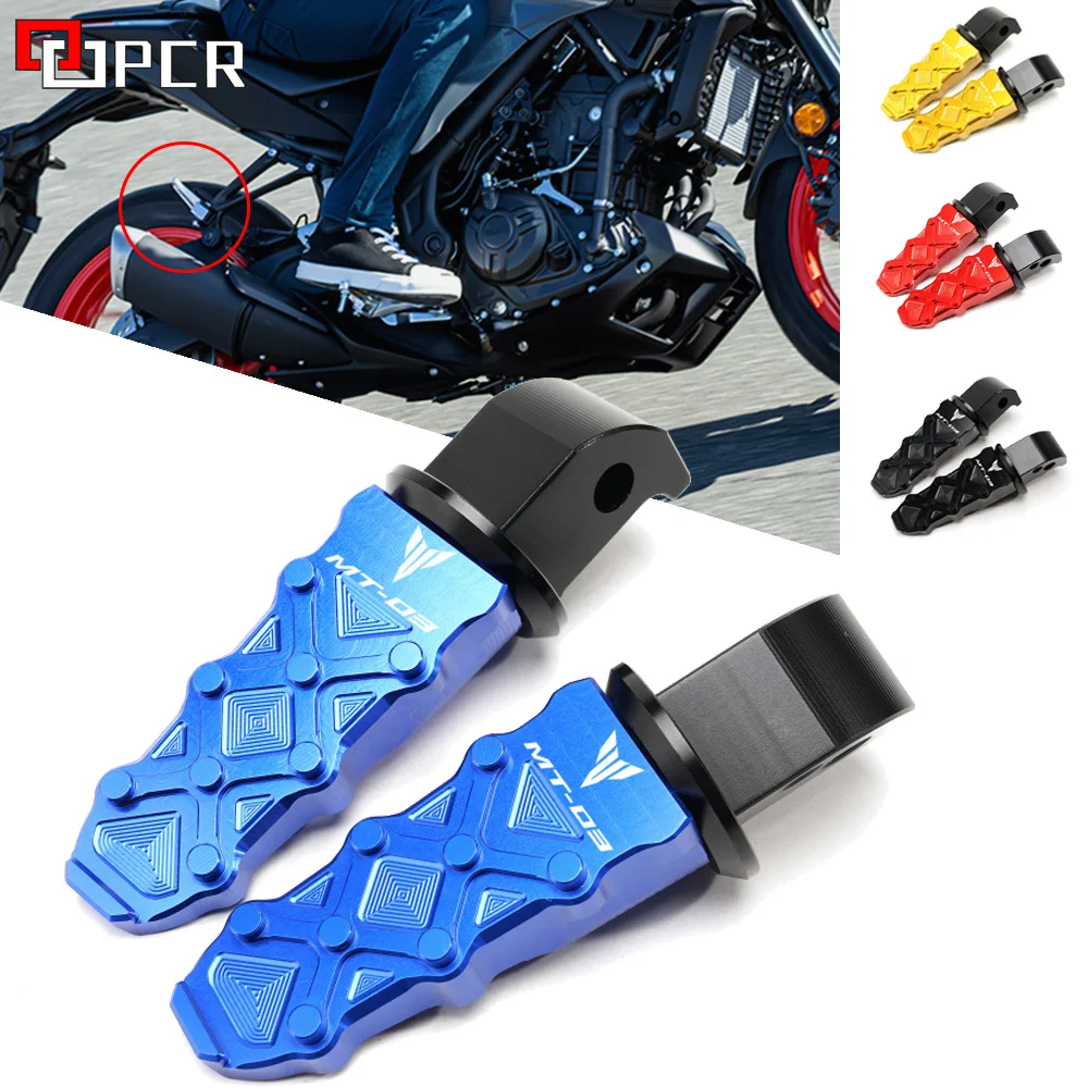 

Мотоциклетные аксессуары CNC задние подставки для пассажиров Подножки для Yamaha MT-03 MT 03 MT03 2015-2020