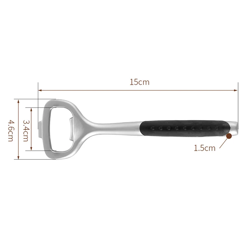 

ORZ Beer Bottle Opener Zinc Alloy Soda Glass Cap Opener Kitchen Bar Tools Kitchen Tools and Gadgets