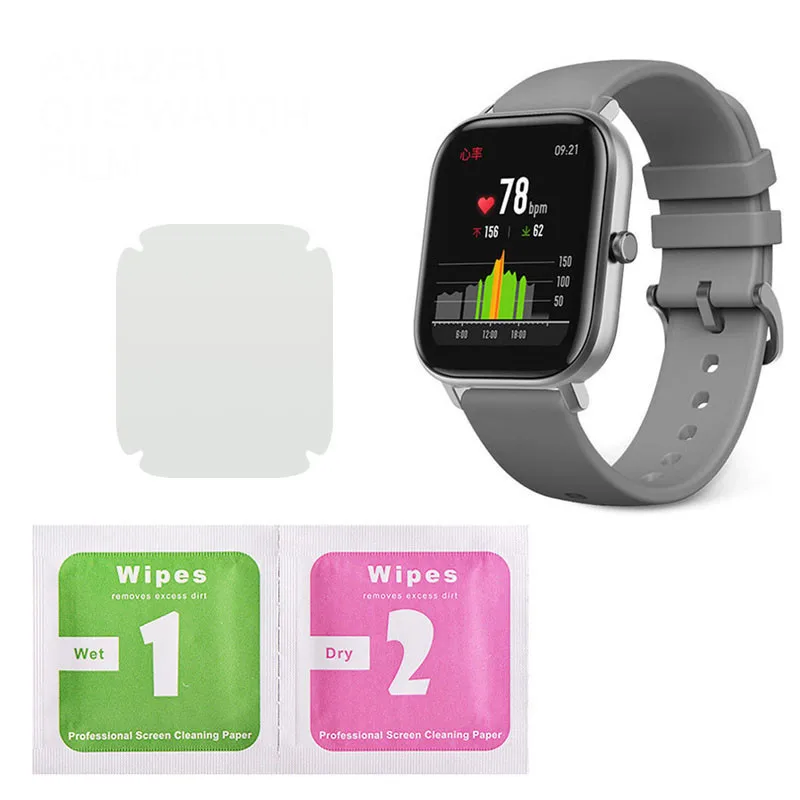 5 шт. защитная пленка для Xiaomi Amazfit GTS|Смарт-аксессуары| |