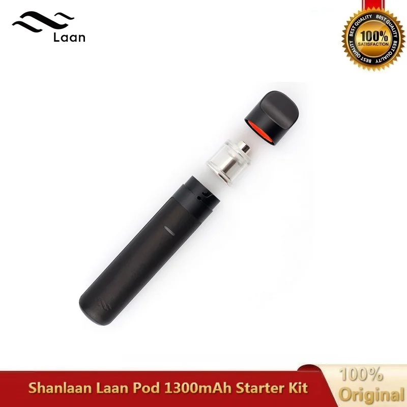 Оригинальный Shanlaan Laan Pod 1300 мАч стартовый набор 40 Вт мод с баком 2 мл все в одном