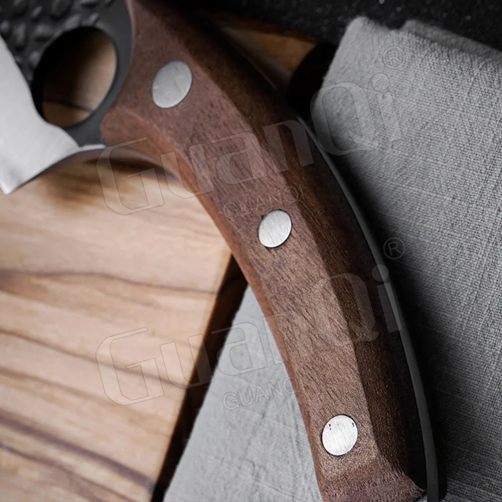 Кованый кухонный нож ручной работы из нержавеющей стали шеф повара рыболовный