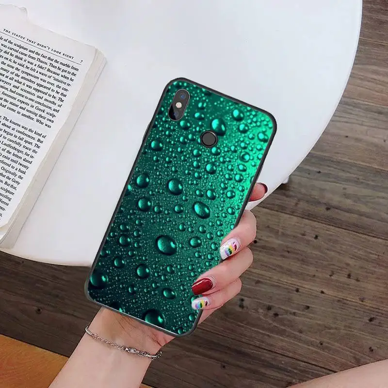 

Fashion raindrops real shots Phone Case For xiaomi redmi 9 9a 8 8a 7 7a k30 k30pro k20 k20pro mi 9 9t 9se 10 10pro 10lite coque