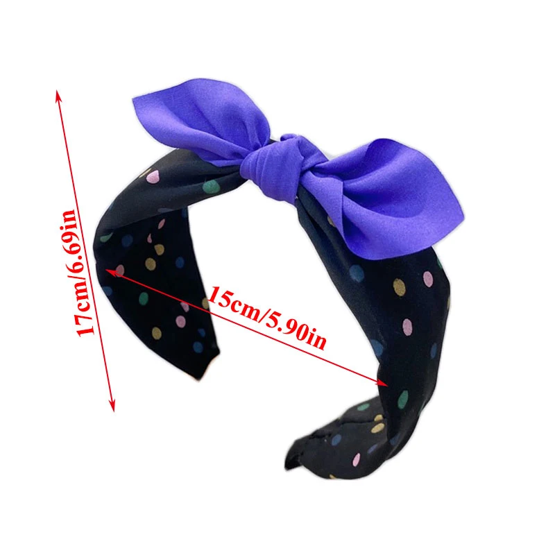

New 2021 Cute Children's Hair Band Korean Style Lovely Sweet Fruit Print Color Matching Bow Head Hoop Gift For Kids Accessories