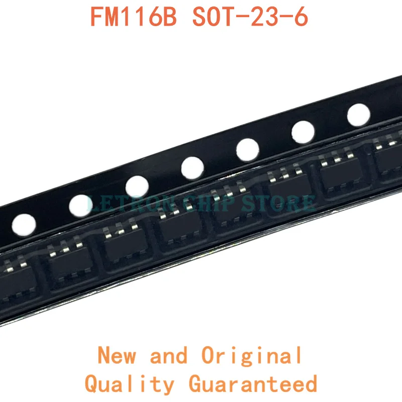 

20PCS FM116B SOT-23-6 MX116B SOT23-6 SMD new and original IC Chipset