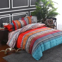 bohemian bedding set queen size boho duvet cover set pillowcases 4pcs bed sheet set king size bedroom comforter set