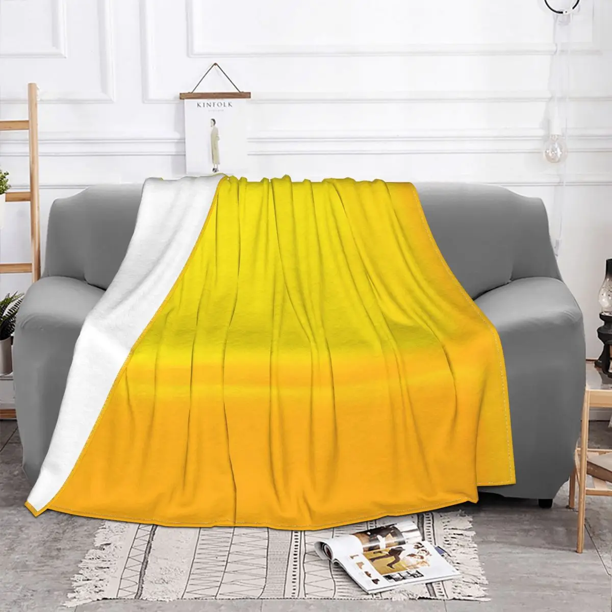 Manta con capucha de felpa para el hogar, colcha de estilo Digital con dise&ntilde;o de arte de Mark rogko, 2 unidades-1