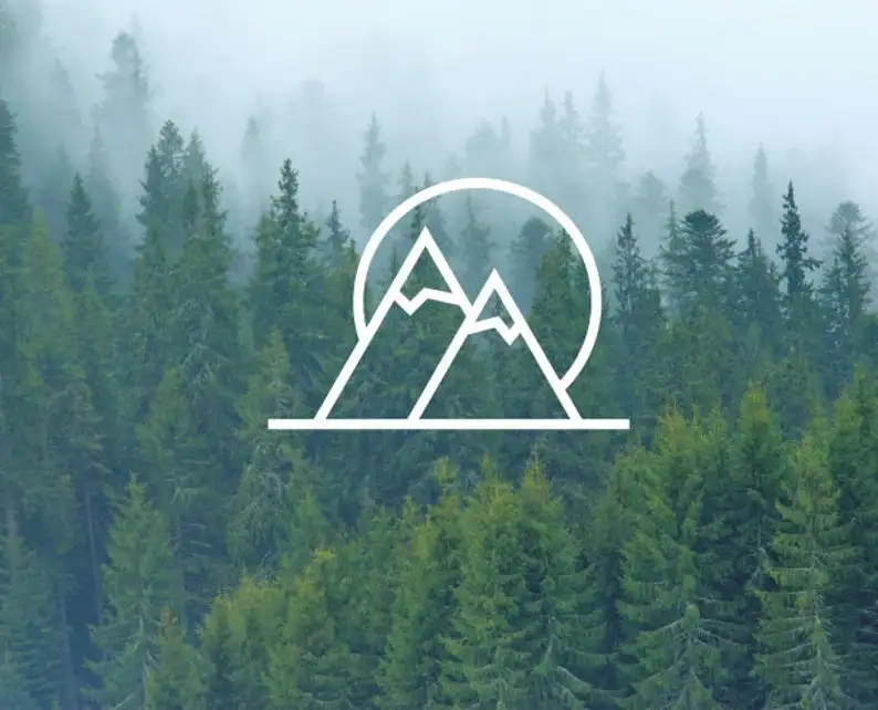 Бесплатная доставка автомобильная наклейка в виде гор декоративная для